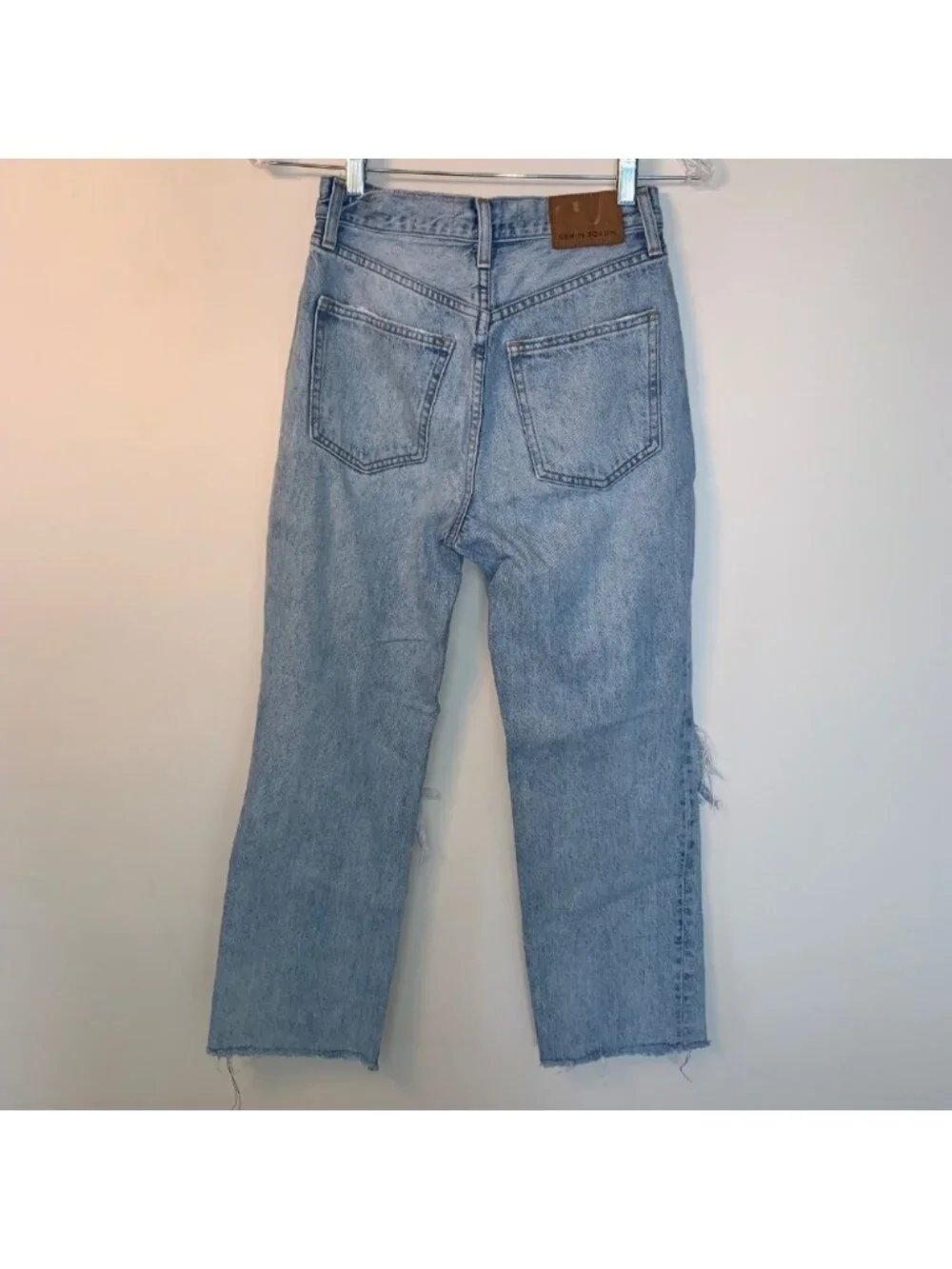 Denim Forum The Joni High Rise Loose Super high-waisted loose jeans 23